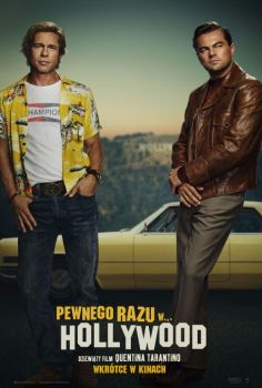 pewnego razu w hollywood plakat